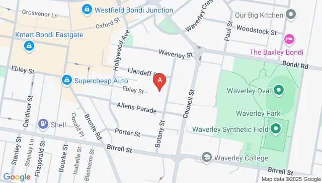 Private parking available on Botany Street Bondi Junction