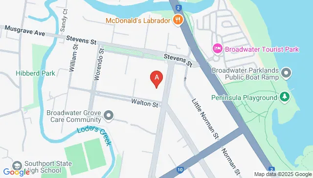 Private off street carport parking in High Street Southport