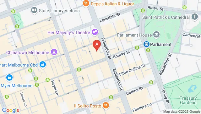 Privately owned parking on Exhibition Street Melbourne VIC