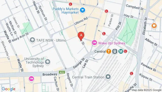 Quay Street Haymarket parking close to Central and UTS