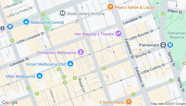 Russell Street parking available now in central Melbourne Russell Street parking available now in central Melbourne