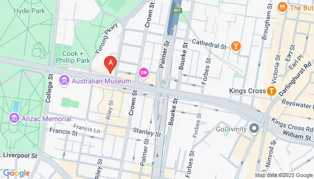 Secure underground parking on William Street Woolloomooloo