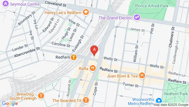 Secured carpark opposite Redfern train station is ready