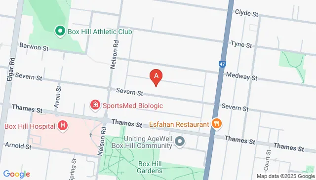 Secure garage parking in Box Hill near Severn Street