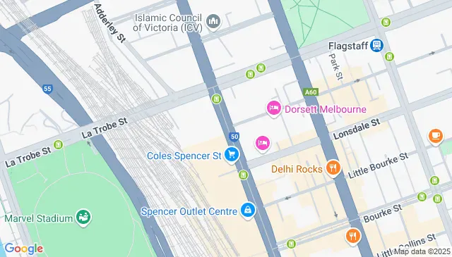 Spencer Street West Melbourne parking for your convenience