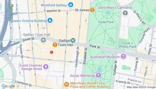 Sydney CBD parking wanted York Street Castlereagh area
