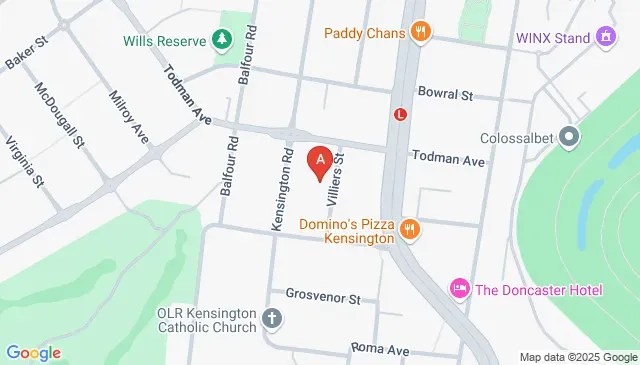 Villiers Street Kensington parking available close by now