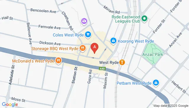 West Ryde Marketplace parking Anthony Road convenient spot