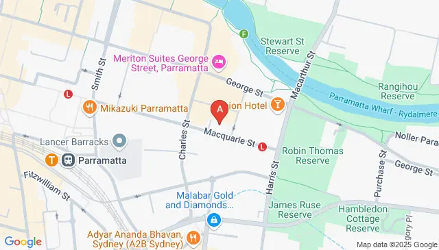 Macquarie Street Parramatta has a parking space for rent