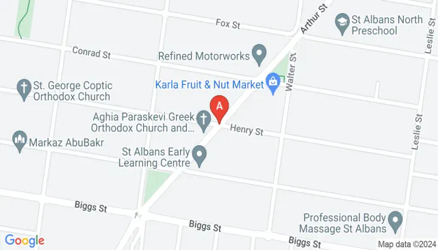 St Kilda Rd Melbourne parking space on Arthur Street awaits