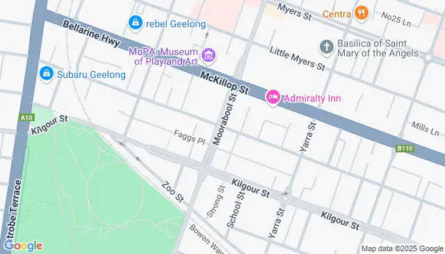 Geelong CBD parking spaces near Moorabool Street wanted
