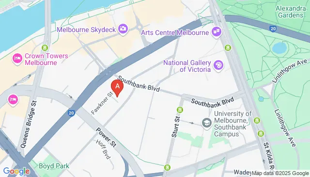 Great parking spaces near Southbank freeway and the city