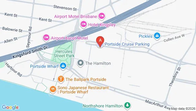 Pre book parking on Curtin Ave W Hamilton QLD Australia