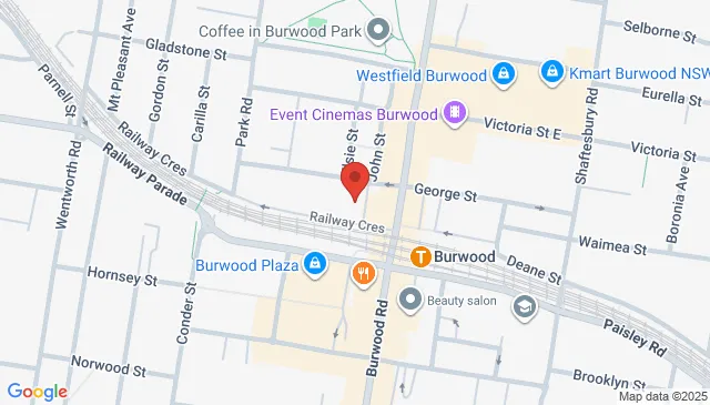 Pre book parking organised near Railway Cres Burwood