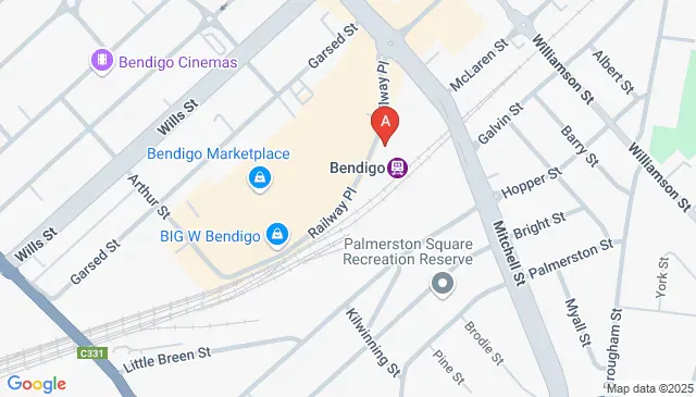 Pre book your parking space on Railway Pl Bendigo VIC now