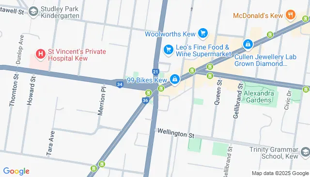 Safe and Secure Car Park on Kew Street Organised VIC