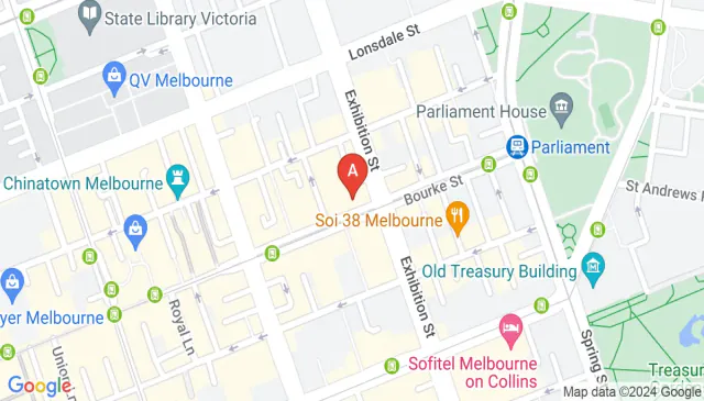 Secure Exhibition Street Melbourne parking available now VIC