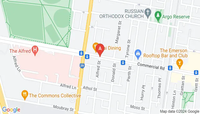 Secure parking on Commercial Road near Alfred Hospital