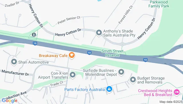 Find parking on Smith St Motorway Parkwood QLD easily