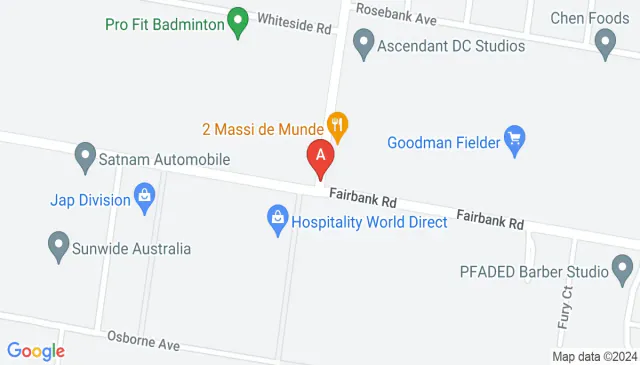 Storage shed for rent on this Clayton South street today