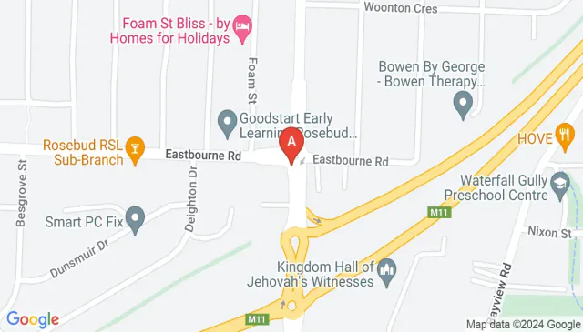 Find convenient storage space rental on a Rosebud street