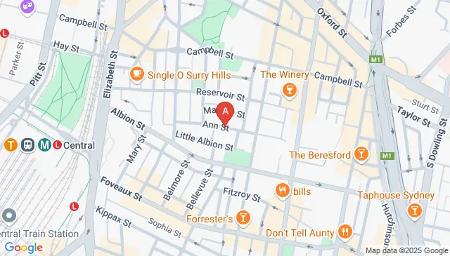 Ann Street Surry Hills has two tandem parking slots