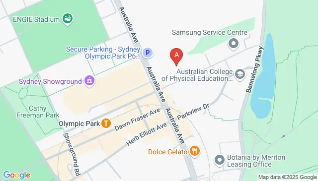 Sydney Olympic Park, Murray Rose Ave &, Australia Ave, Sydney Olympic Park NSW 2127, Australia