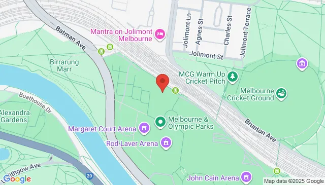 Tennis Centre Access Rd, Melbourne VIC 3004, Australia Tennis Centre Access Rd, Melbourne VIC 3004, Australia