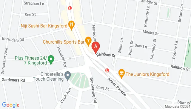 Find Underground Double Garage Parking on Kingsford Street