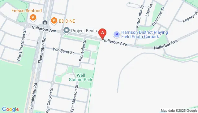 Wells Station Road Harrison ACT parking is now organised